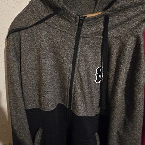 NFL Gray and Navy Hoodie
